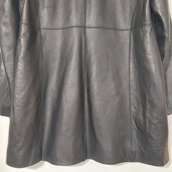 Vintage Wilson's Pelle Studio Thinsulate Leather Jacket Mid-Length Good Cond - L - Picture 8 of 16